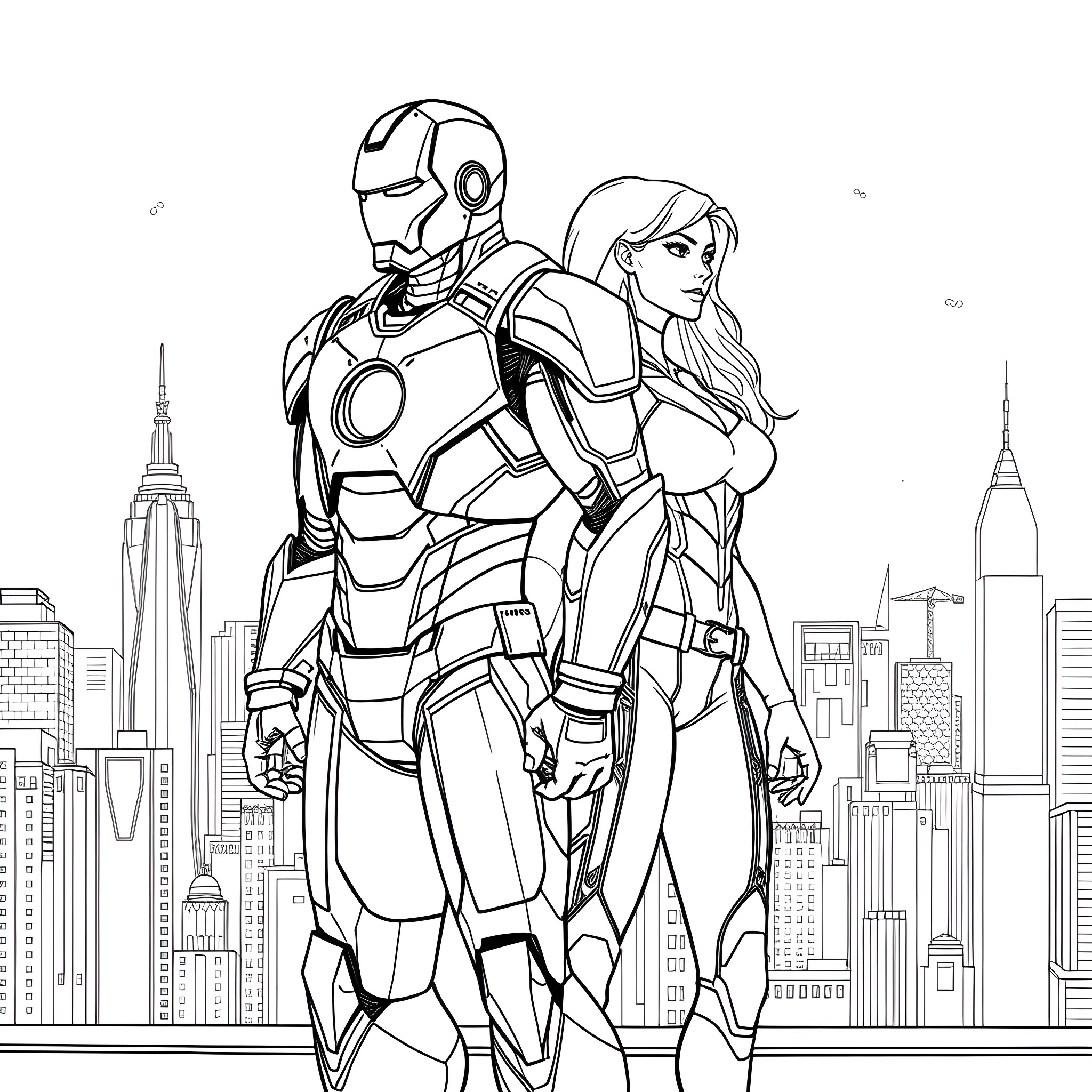 1 Best Iron Man Coloring Pages Free Printable PDFs 