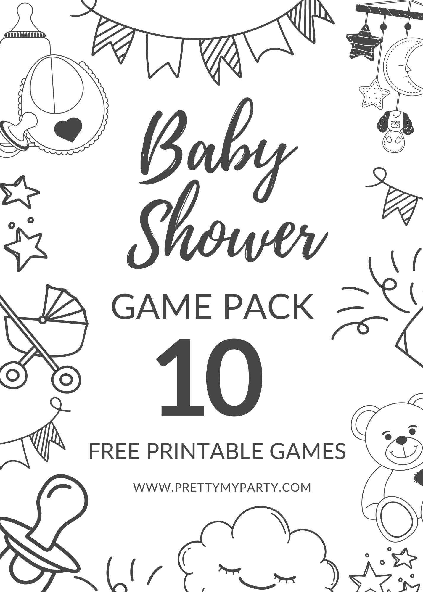 10 Free Printable Baby Shower Games Pretty My Party