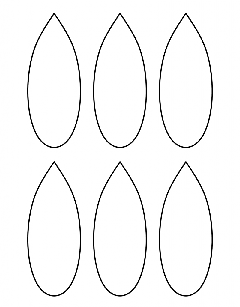 10 Printable Turkey Feather Template And Clipart For Thanksgiving 