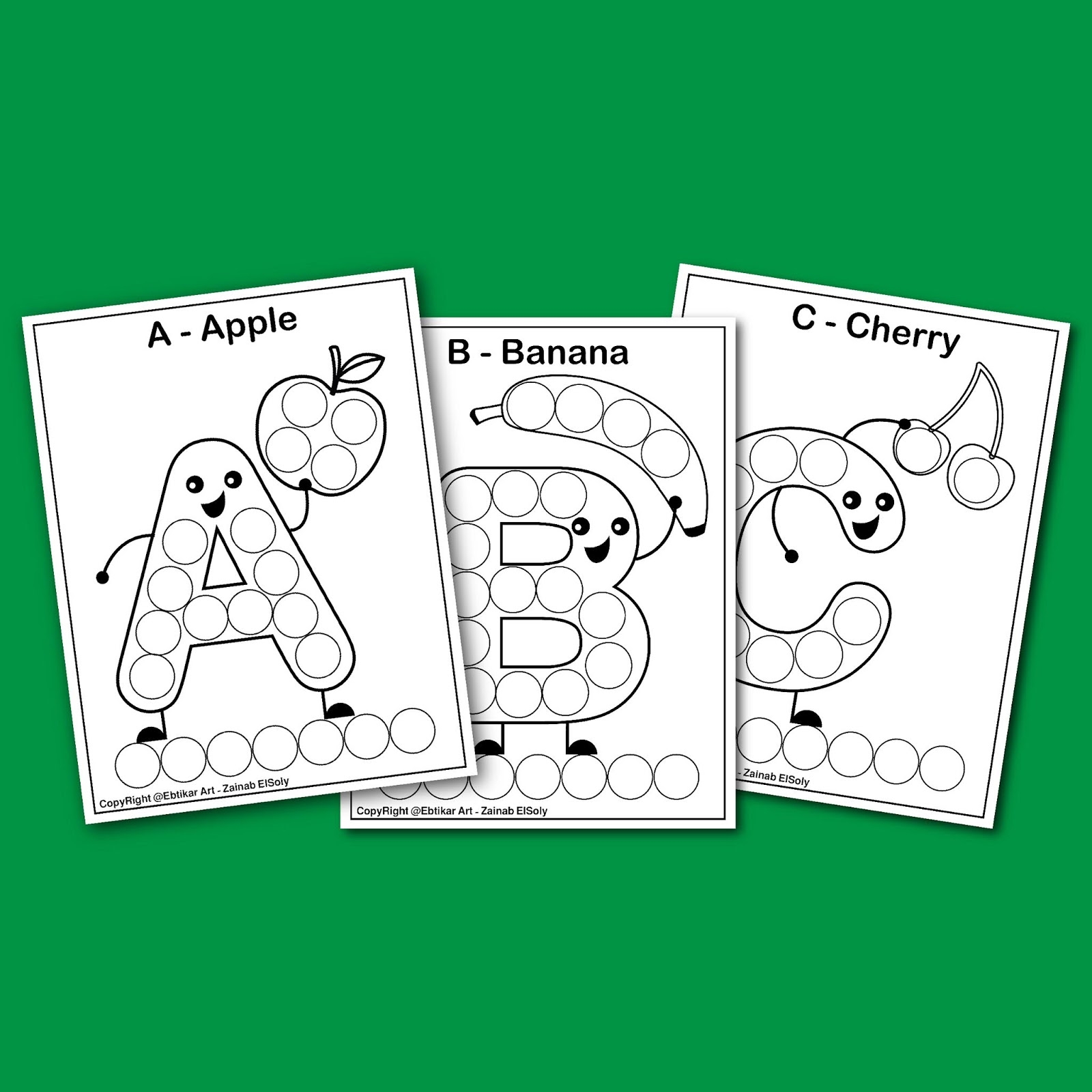 Dot Sticker Printables Free Pdf