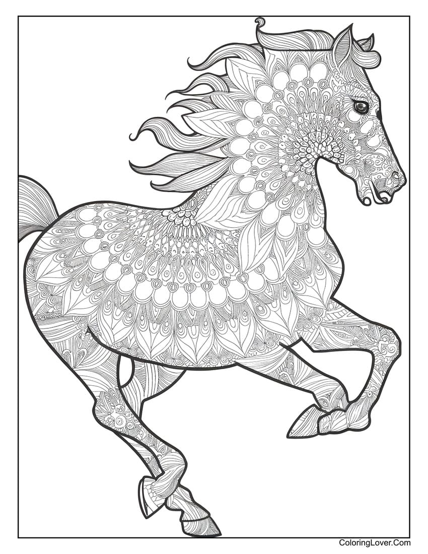 Free Printable Horse Pictures