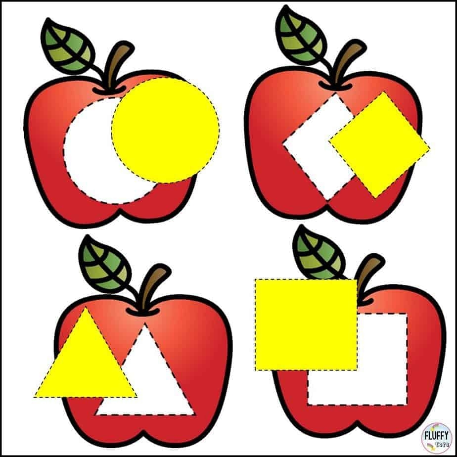 11 FREE Apple Themed Printable And Apple Lesson Plan For Preschool 