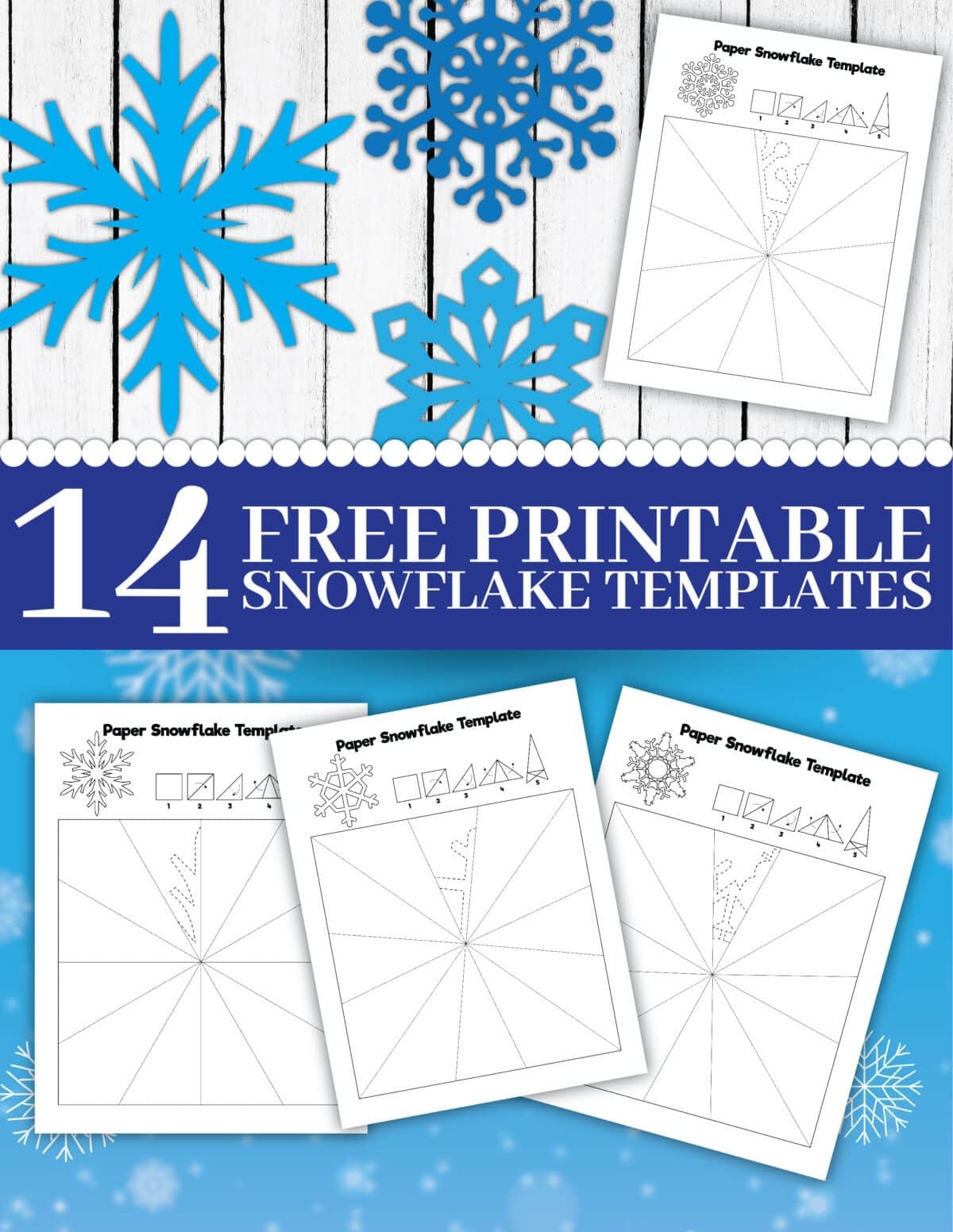 Snowflake Template Free Printable