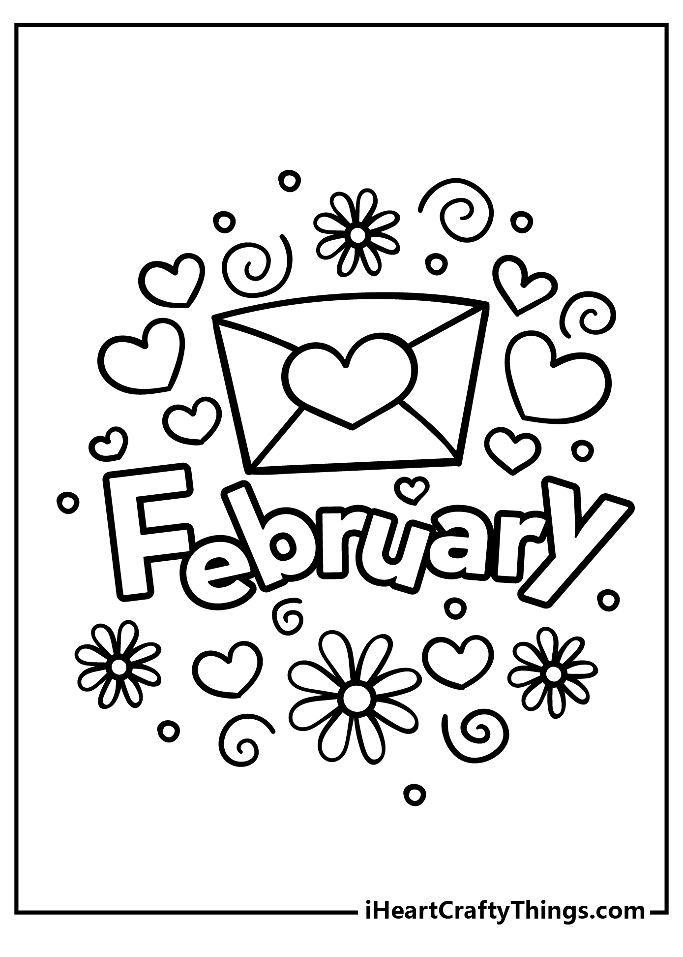 15 February Coloring Pages 100 Free Printables 