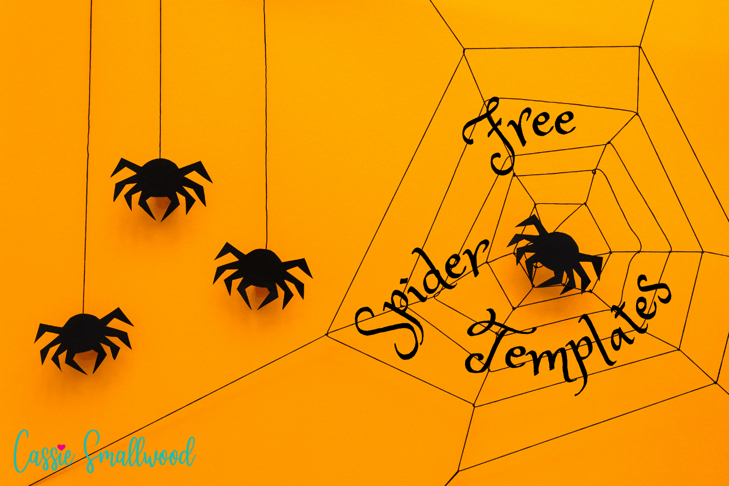 15 Free Printable Spider Templates Cassie Smallwood
