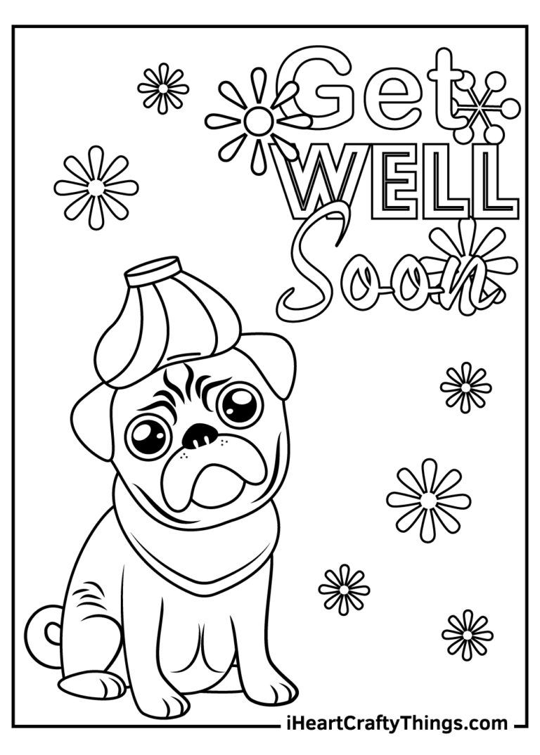 15 Get Well Soon Coloring Pages 100 Free Printables 