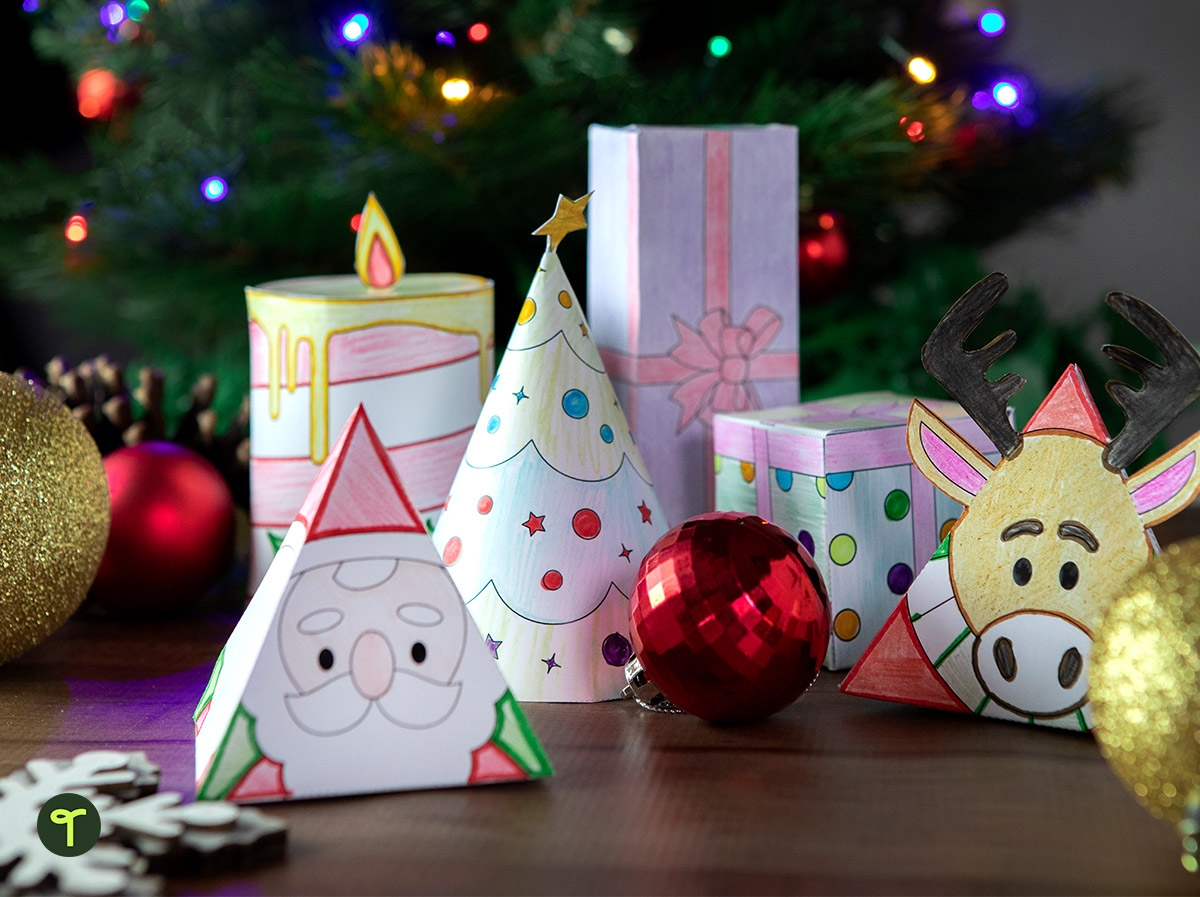 15 Printable Christmas Templates For Kids To Use In The Classroom Teach Starter