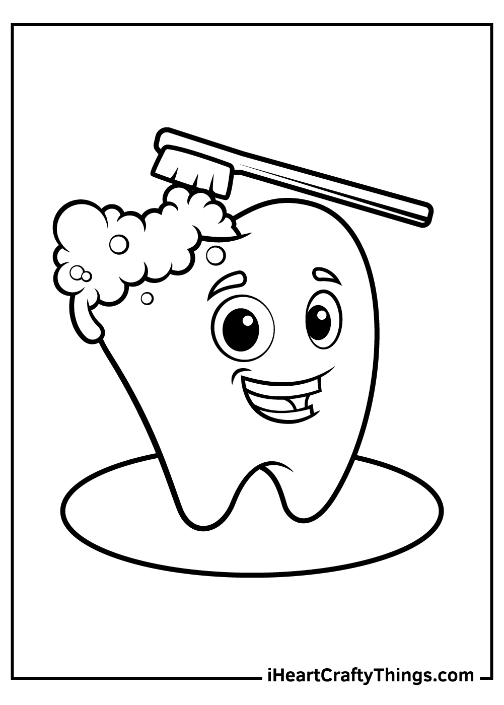 15 Tooth Coloring Pages 100 Free Printables 
