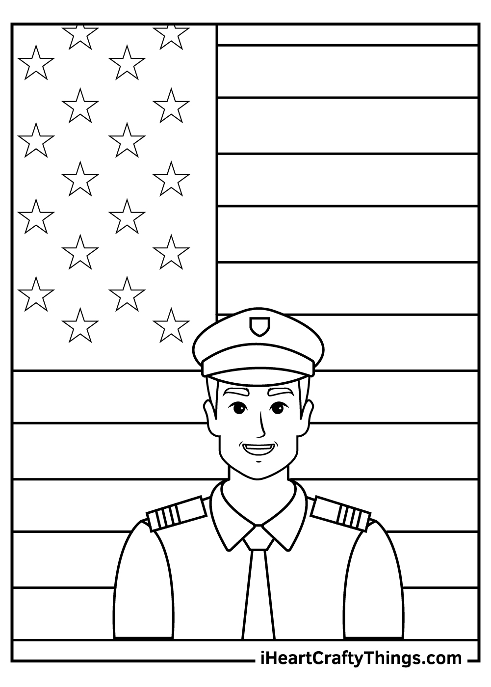 Veterans Day Free Printable Coloring Pages