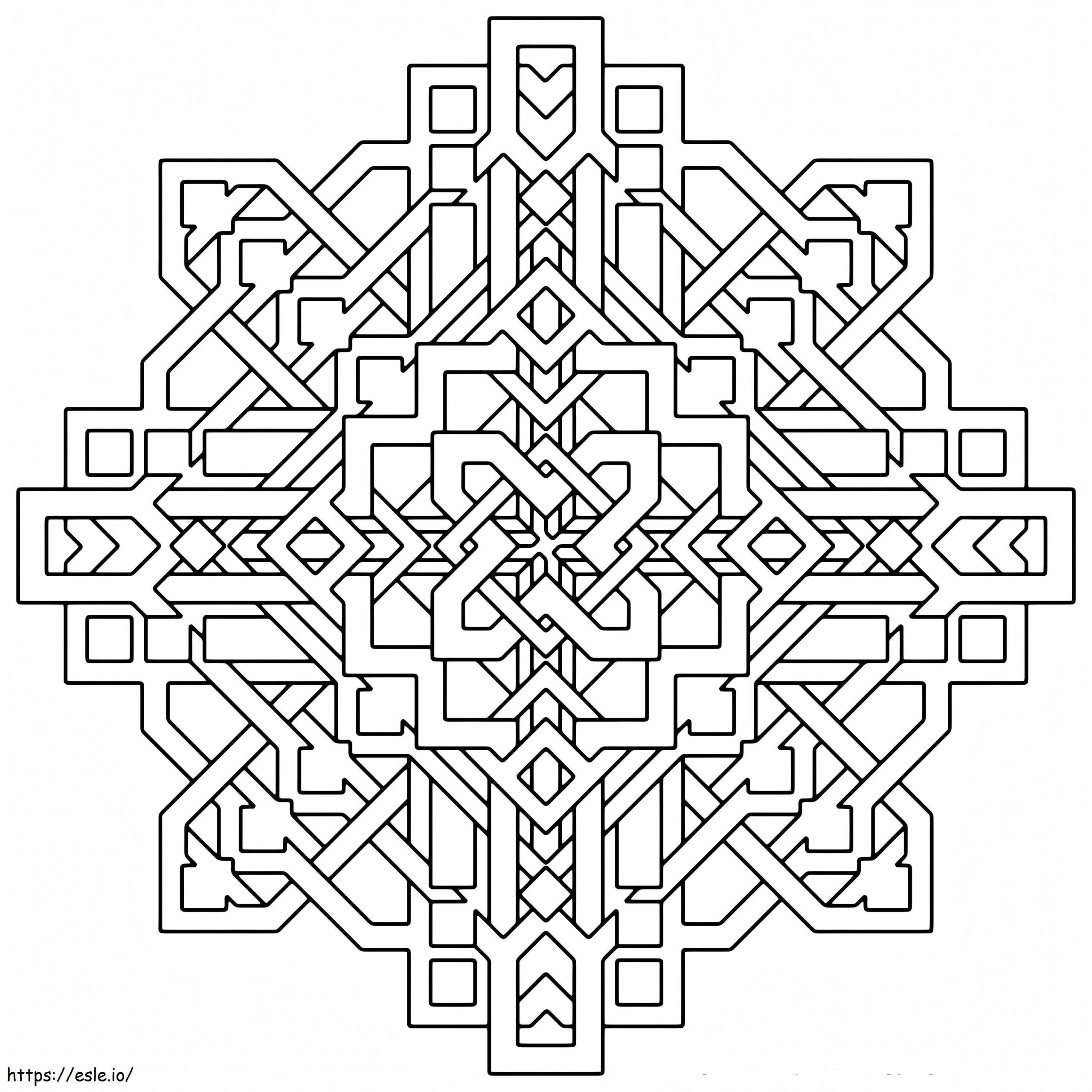 1572052494 Geometric Geometric Colouring Pages Free Printable For Adults Geometric Coloring Page