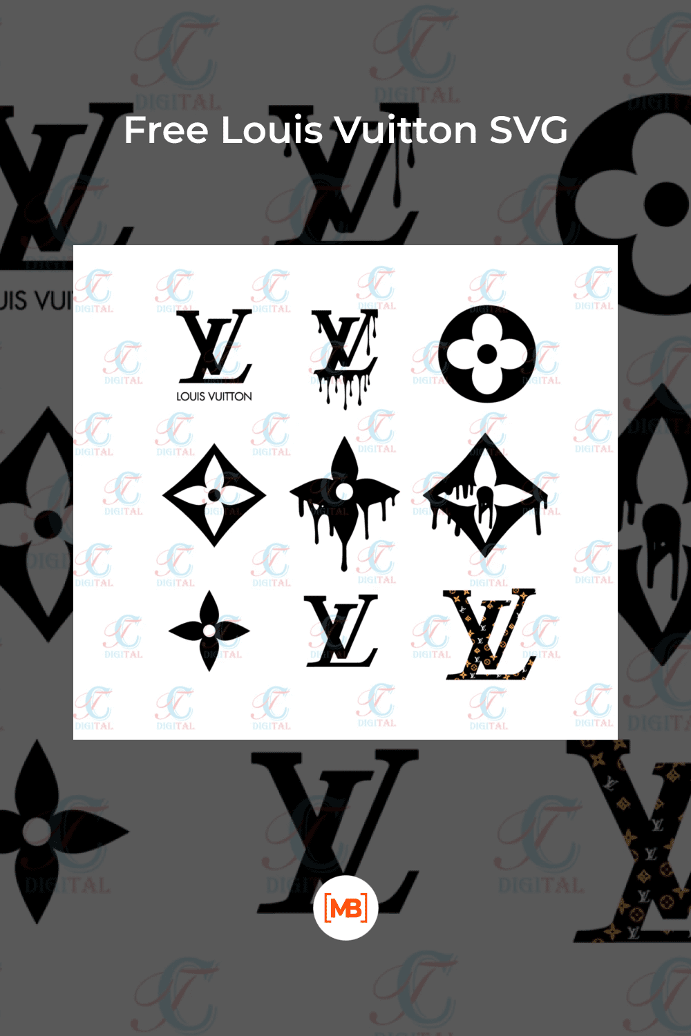17 Best Louis Vuitton SVG Images 2023 Free And Premium MasterBundles
