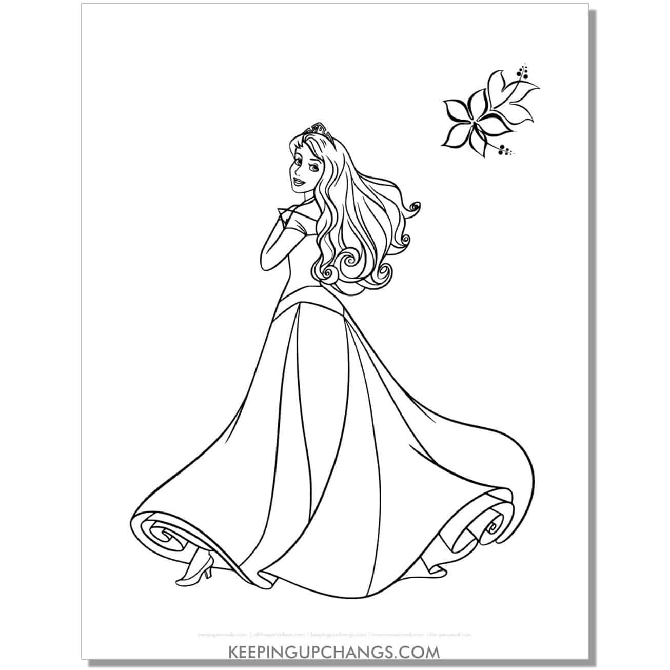 17 Free Sleeping Beauty Coloring Pages Sheets POPULAR Printables 