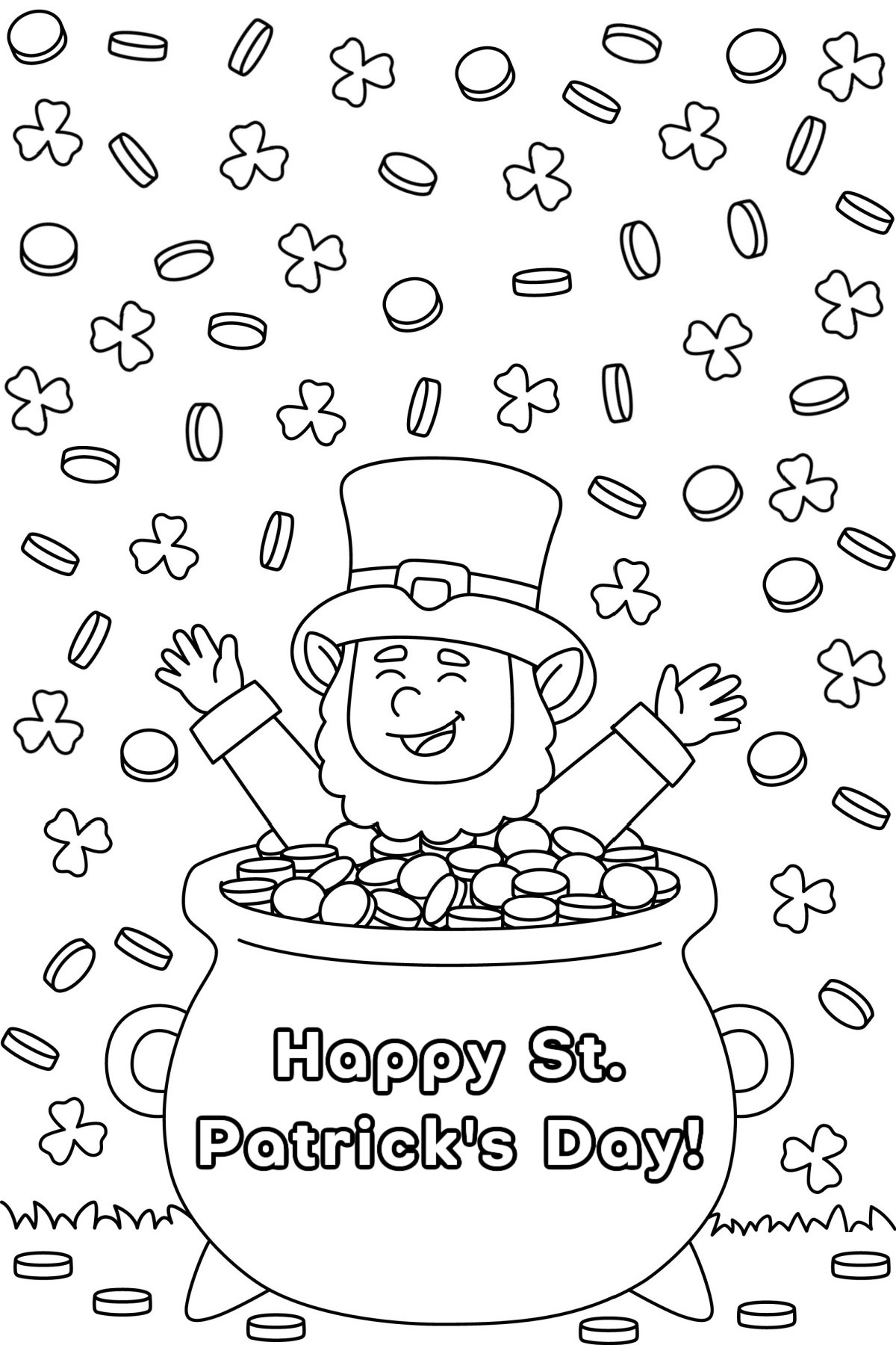 17 St Patrick s Day Coloring Pages Free Holiday Coloring Sheets