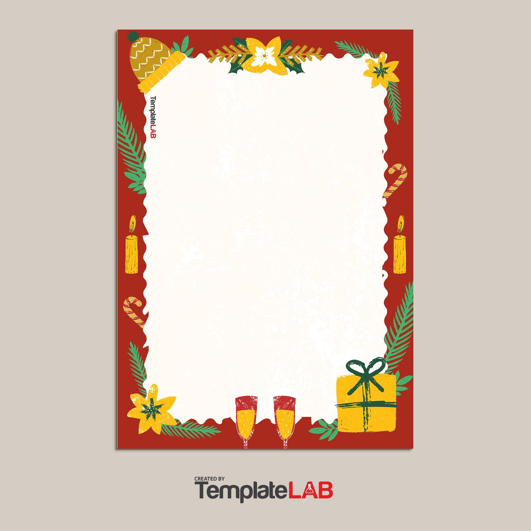 18 Free Christmas Borders Word Photoshop PowerPoint 