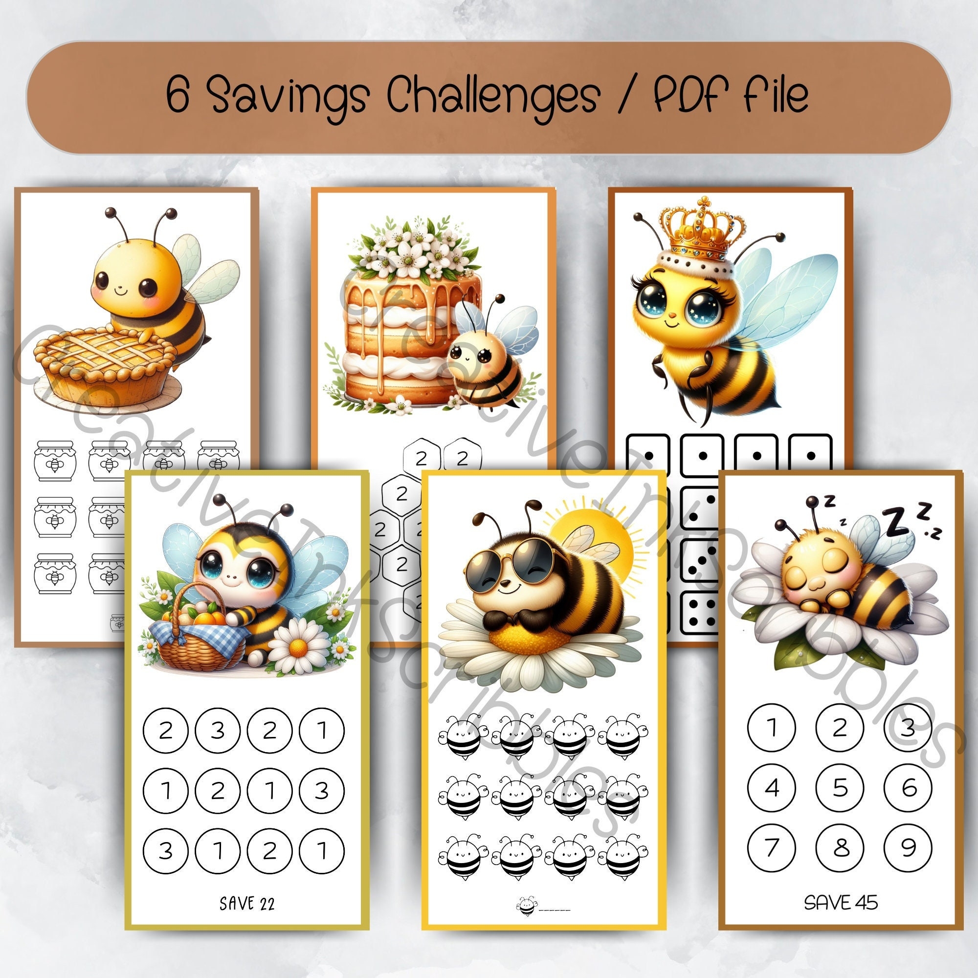 2 Sister Bees Budget Planner Etsy