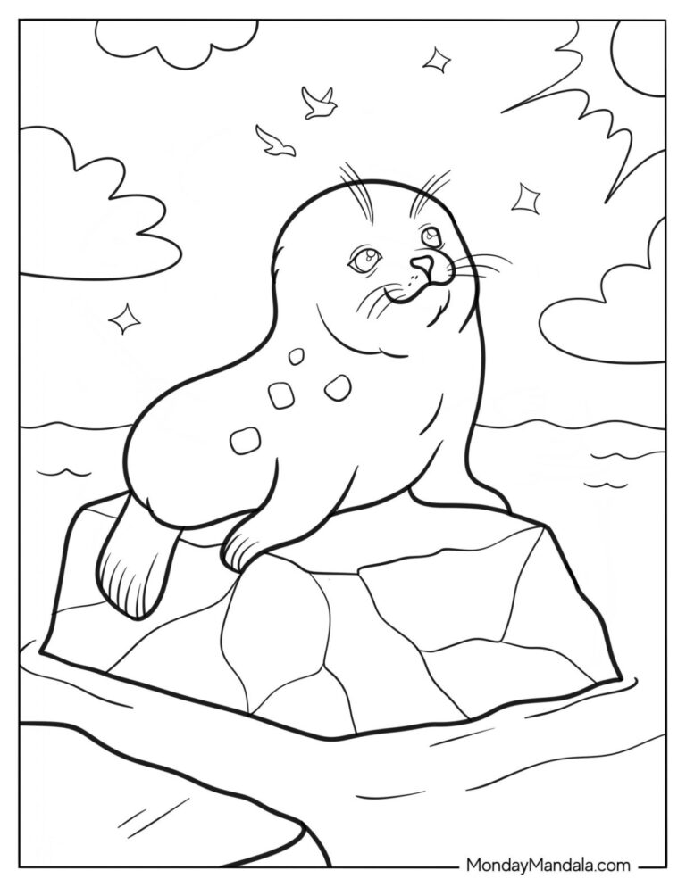 20 Arctic Animals Coloring Pages Free PDF Printables 