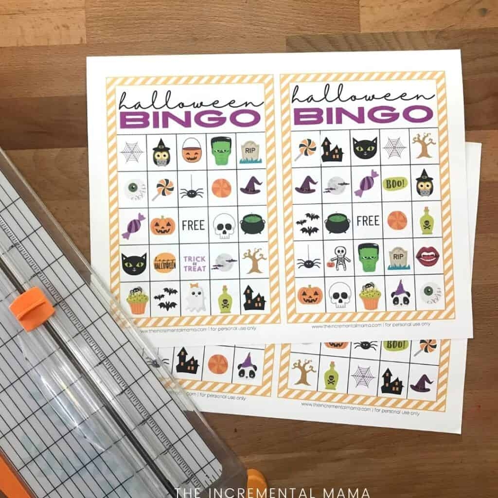 Halloween Bingo Free Printable Pdf