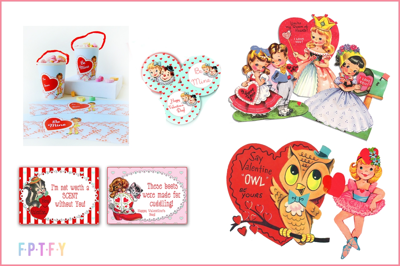 20 Free Vintage Valentine Images And Printables Free Pretty 