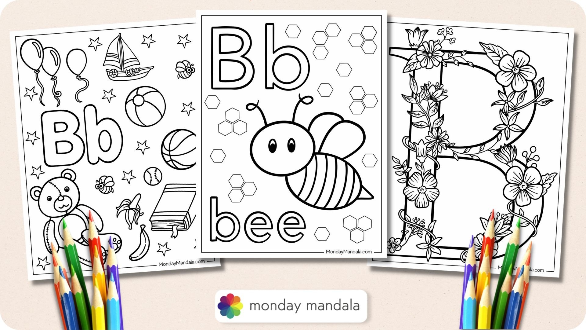 Free Abc Coloring Pages Printable
