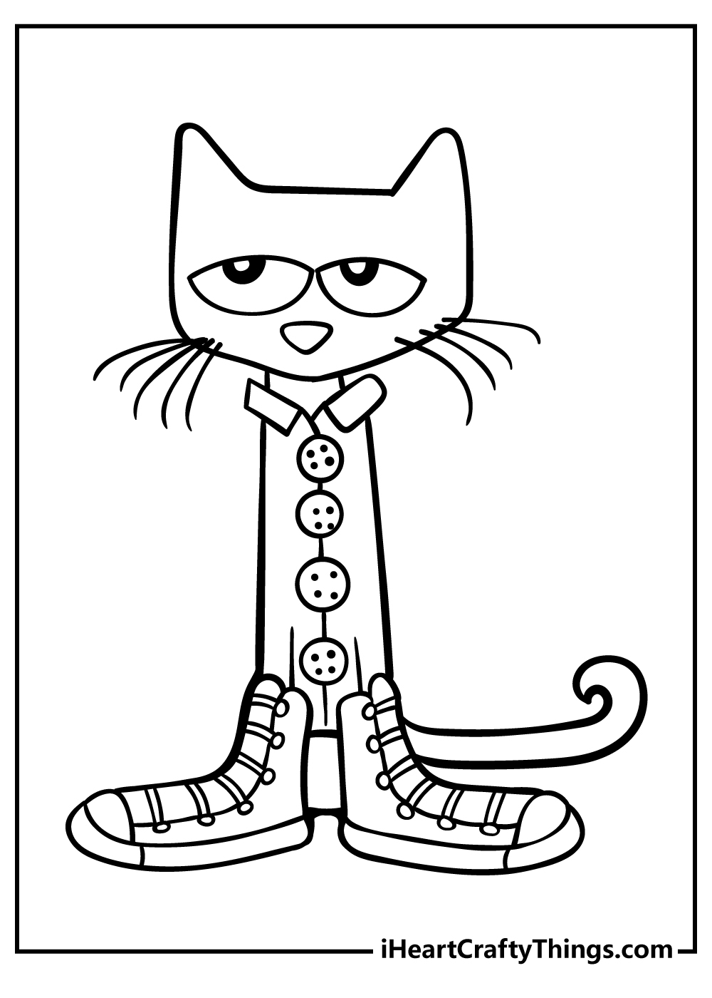 20 Pete The Cat Coloring Pages 100 Free Printables 