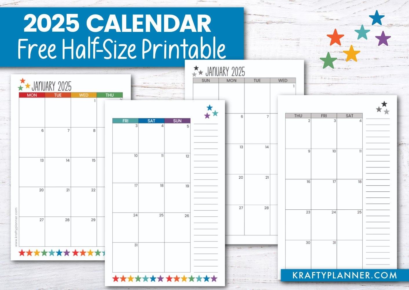 Free Printable Planner 2025