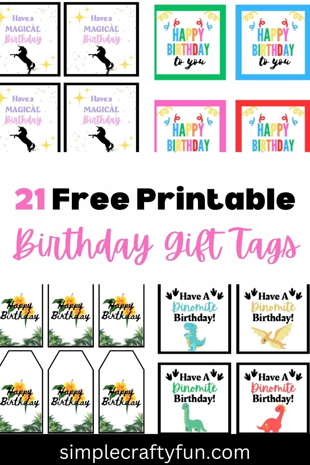 Free Printable Bag Tags