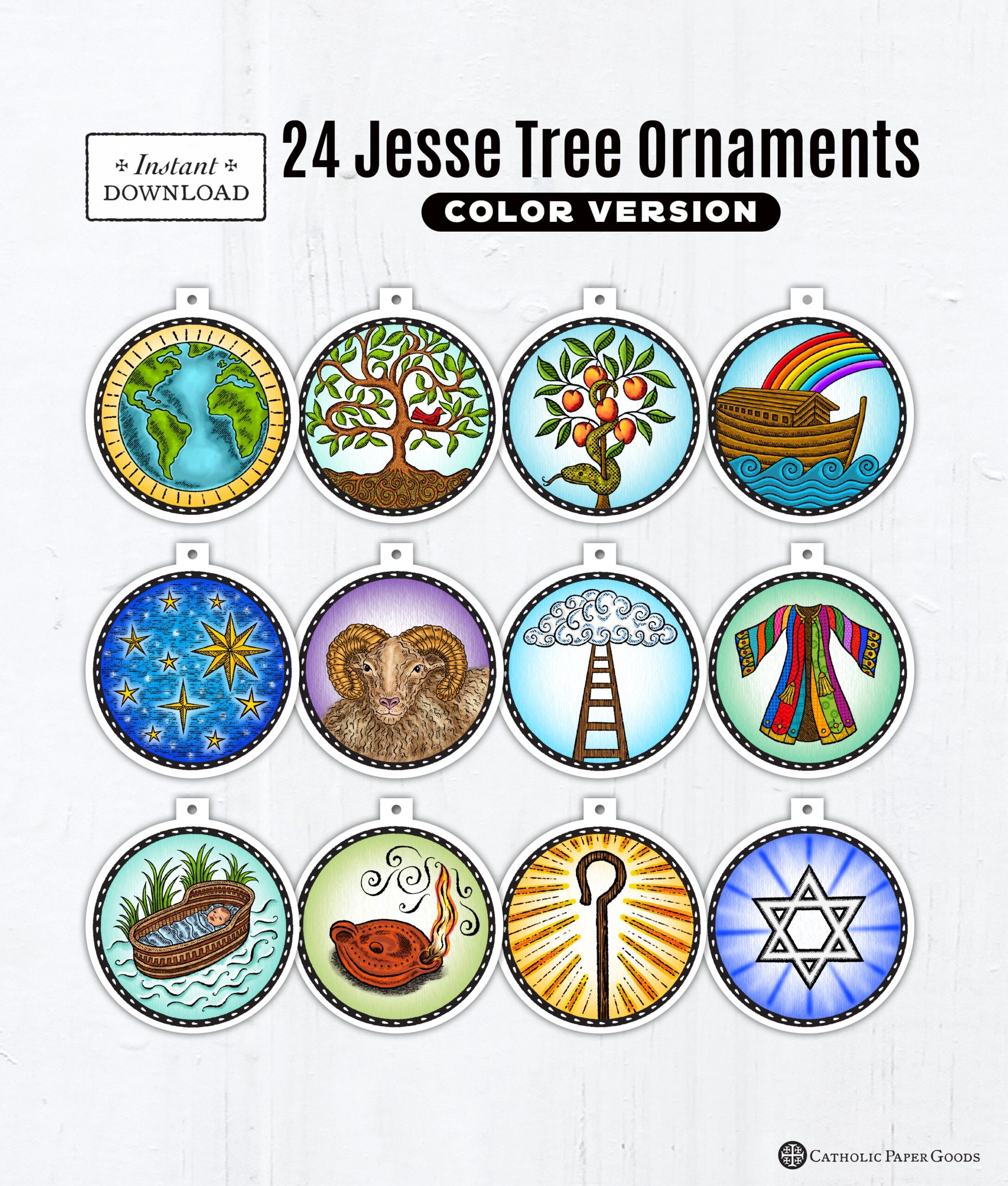 Free Printable Jesse Tree Printables