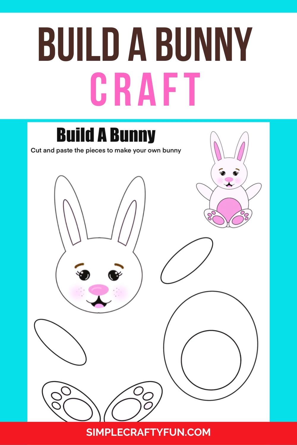 25 Free Printable Easter Bunny Template 