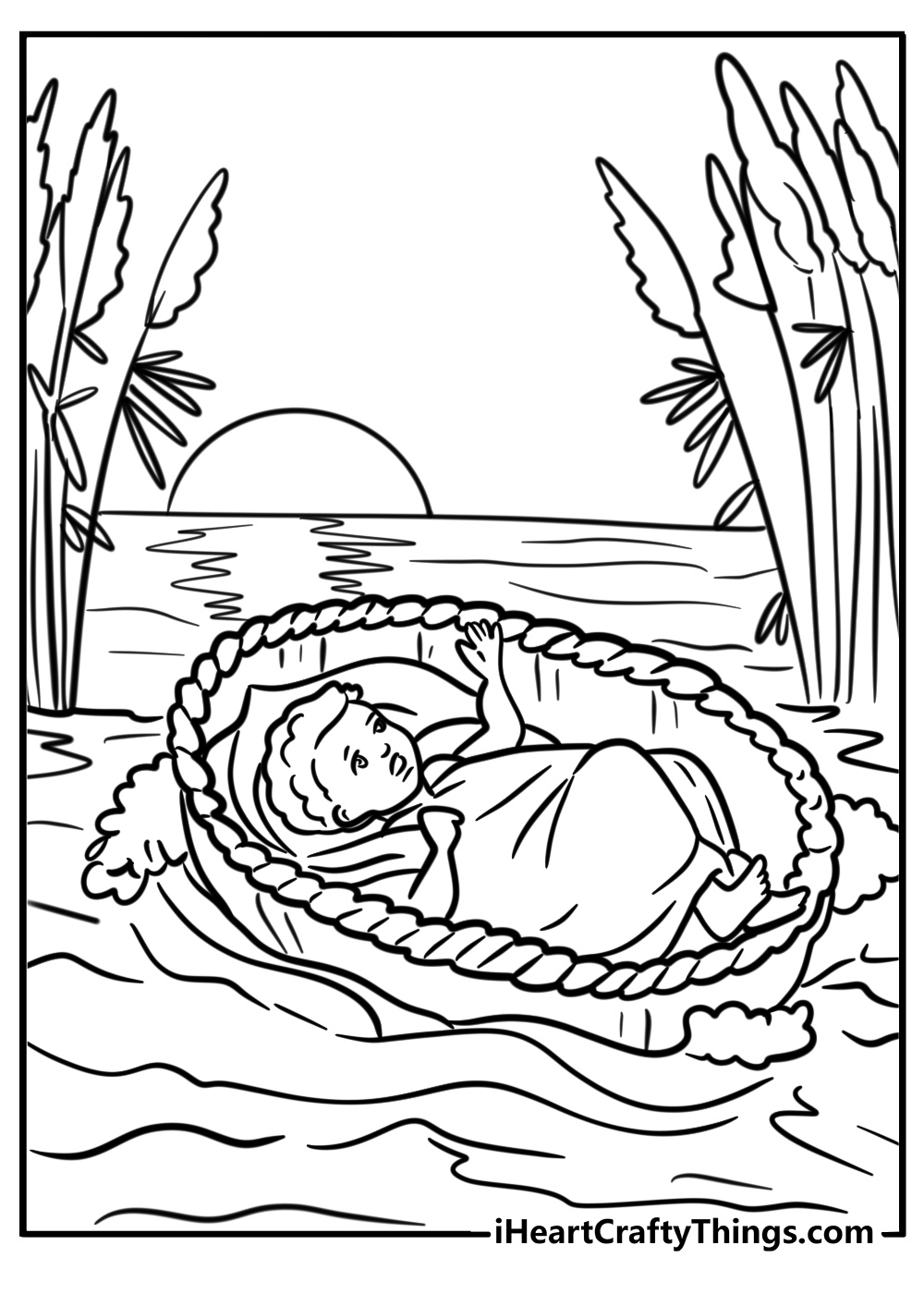 25 Moses Coloring Pages 100 Free To Print 