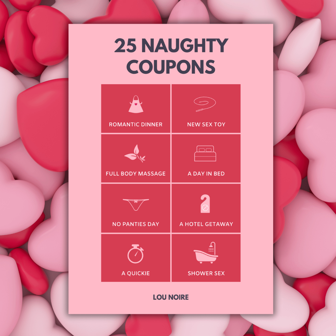 25 Naughty Coupons Lou Noire