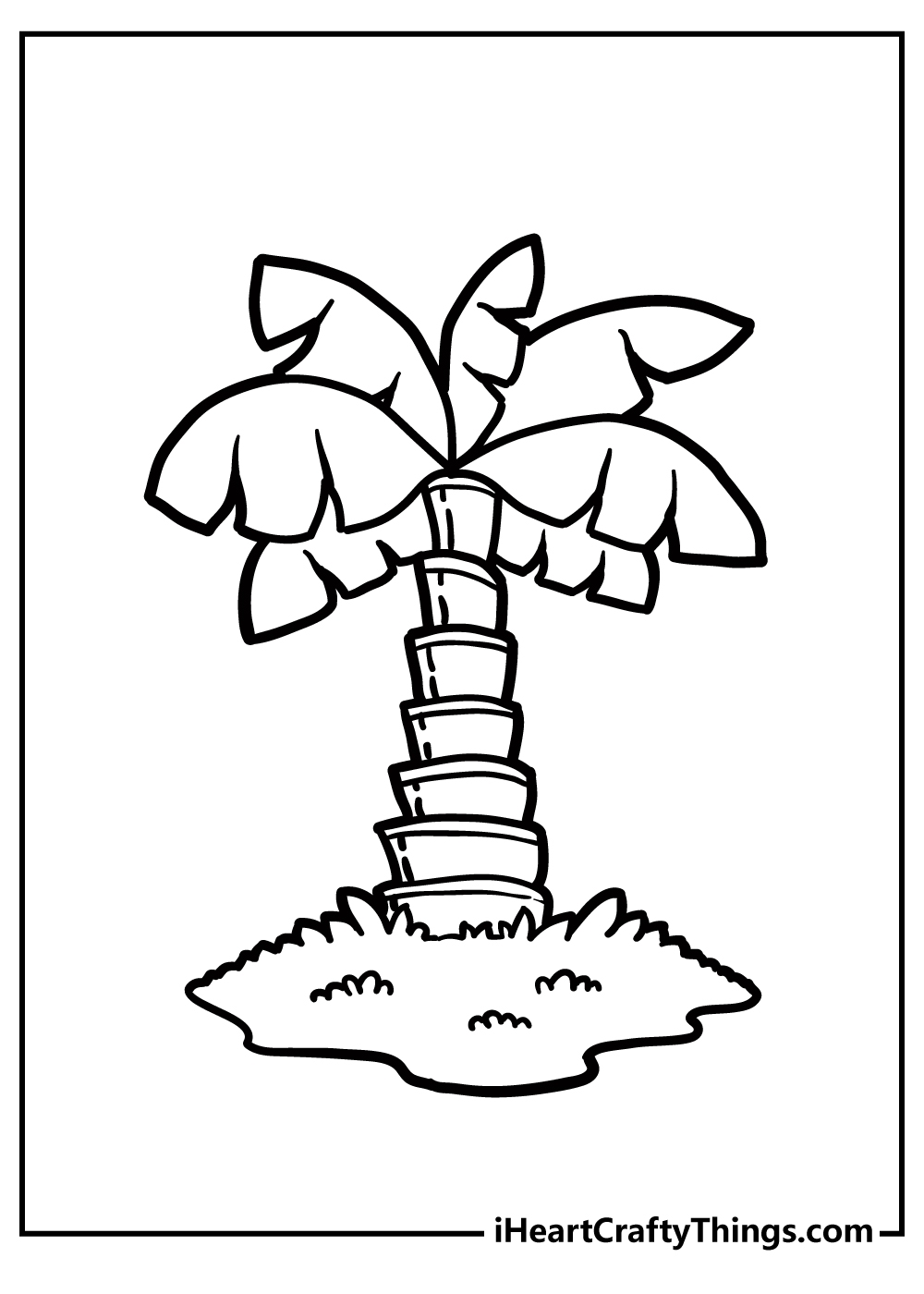 25 Palm Tree Coloring Pages 100 Free Printables 