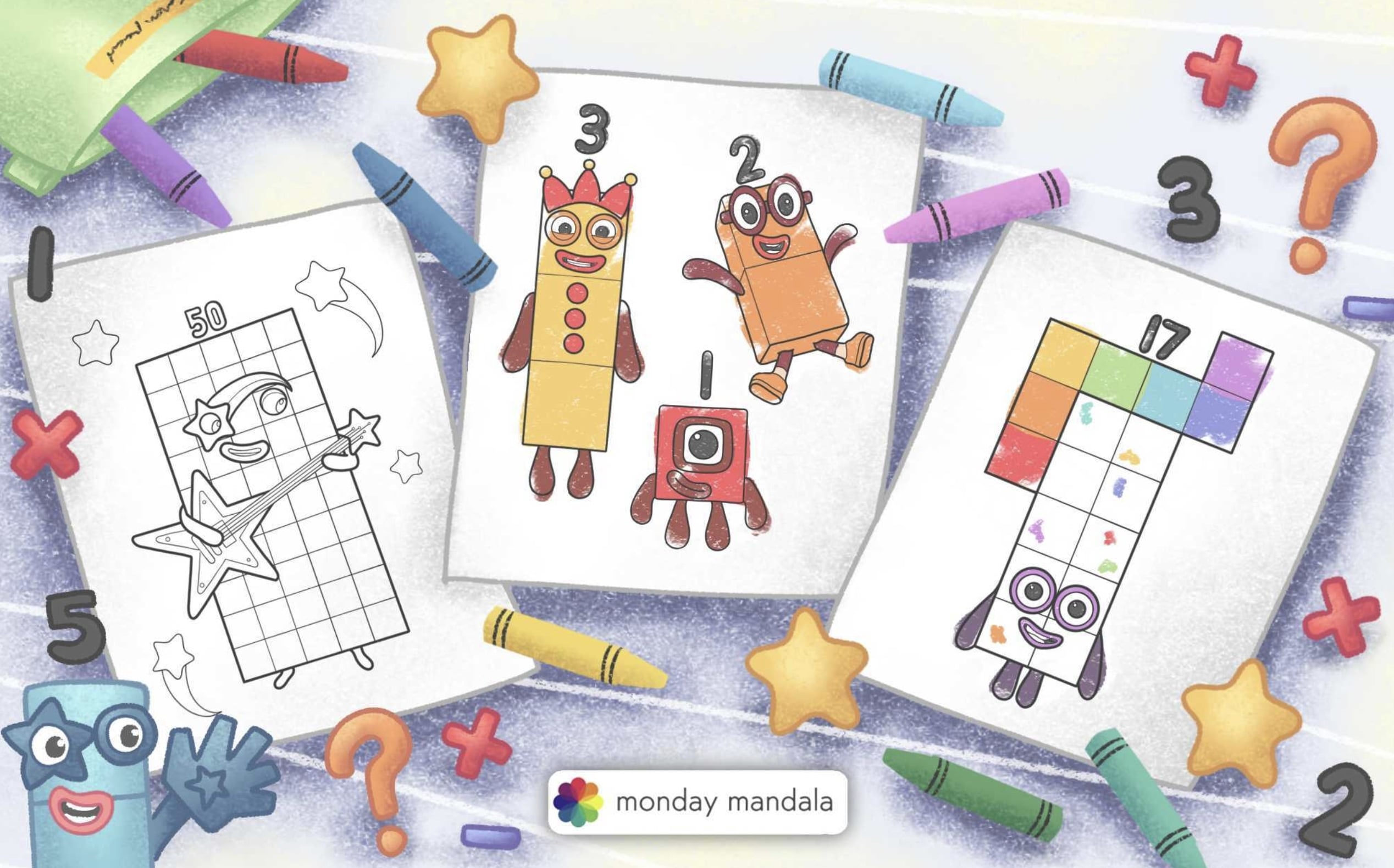 28 Numberblocks Coloring Pages Free PDF Printables 