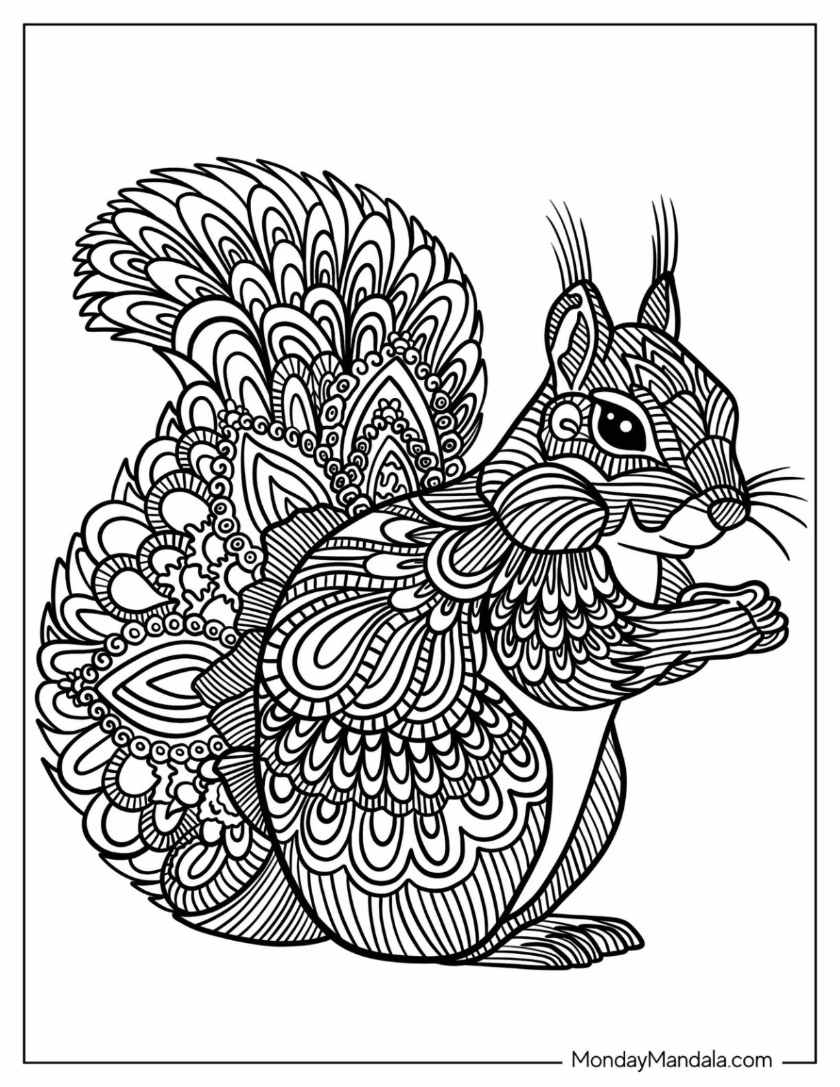 30 Animal Mandala Coloring Pages Free PDF Printables 