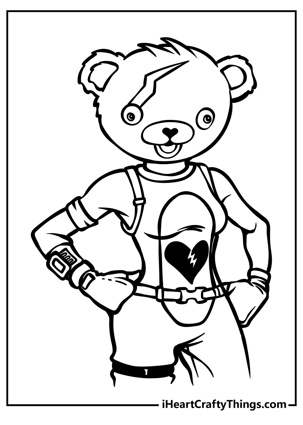 Fortnite Coloring Pages Free Printable