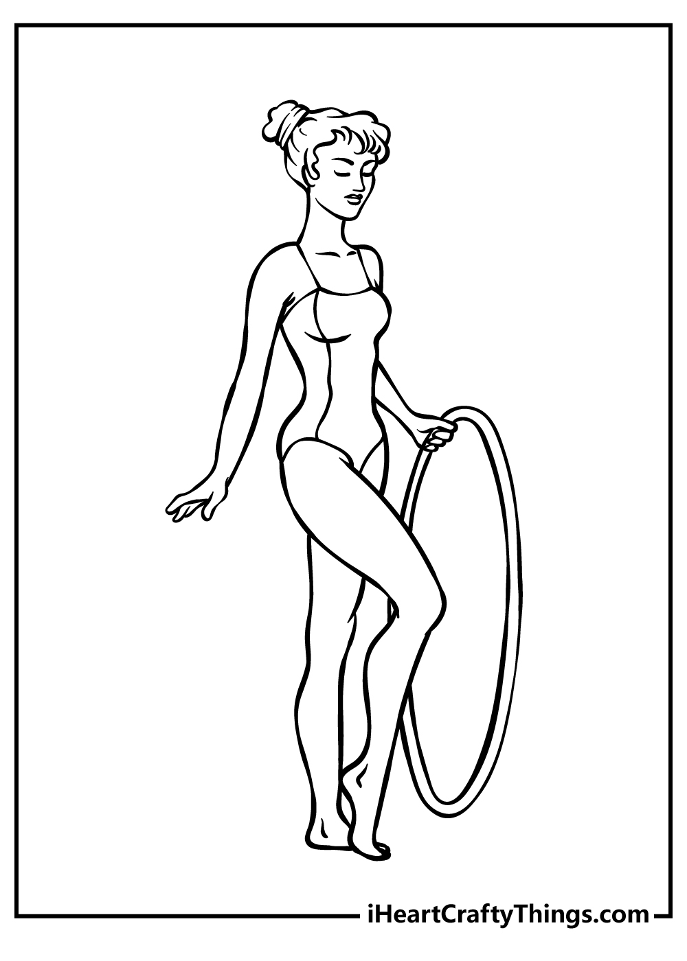 30 Gymnastics Coloring Pages 100 Free Printables 