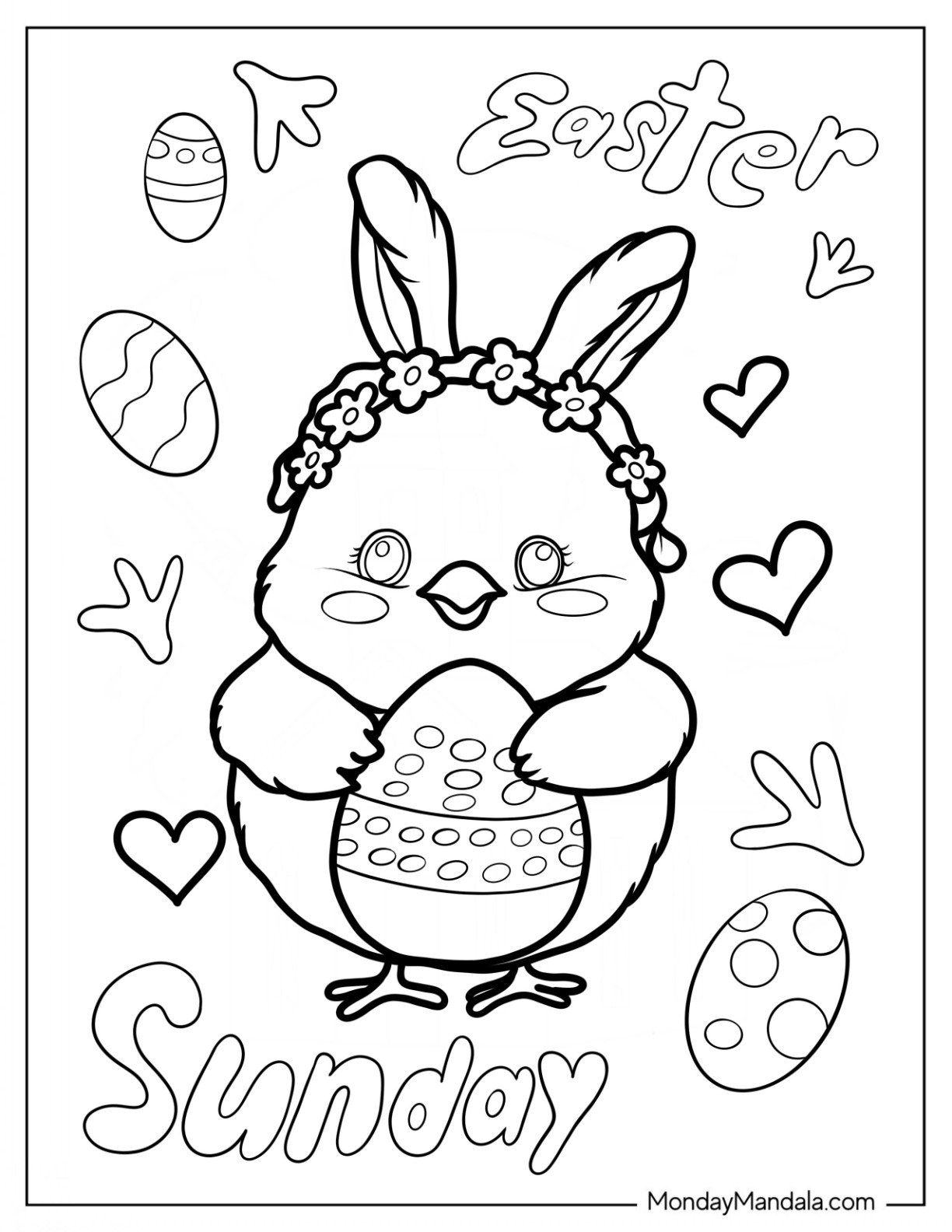 300 Easter Coloring Pages Free PDF Printables 