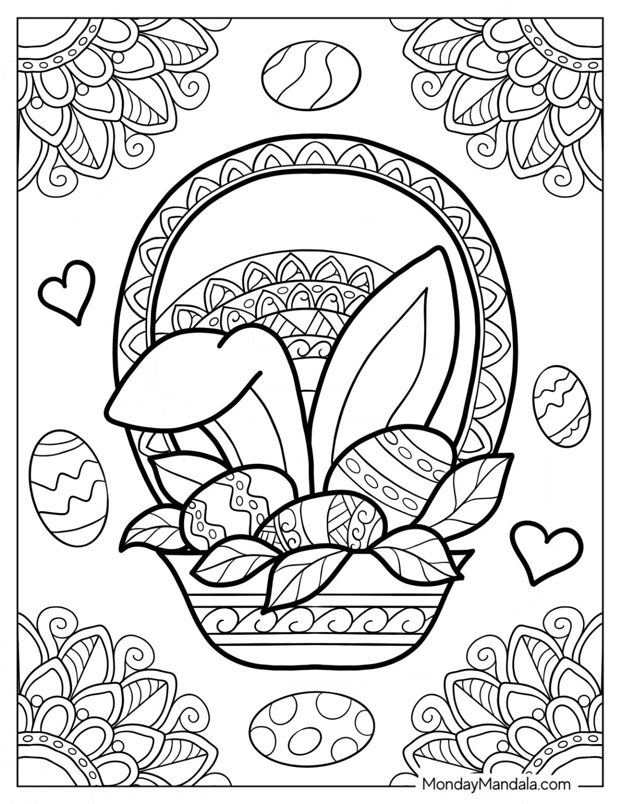 300 Easter Coloring Pages Free PDF Printables 