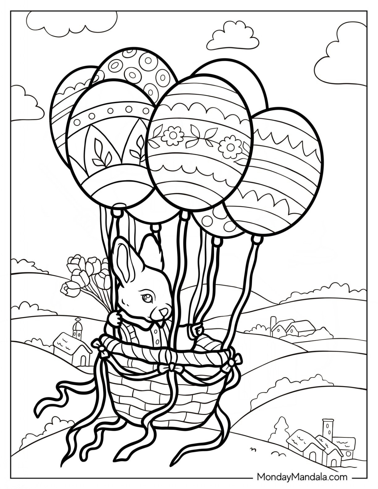 300 Easter Coloring Pages Free PDF Printables 