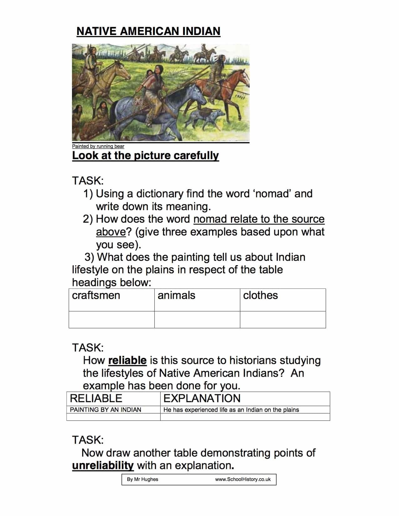 32 Native Americans English ESL Worksheets Pdf U0026 Doc Worksheets 