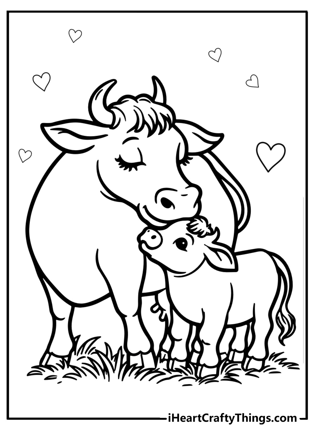 35 Cow Coloring Pages 100 Free Printables 
