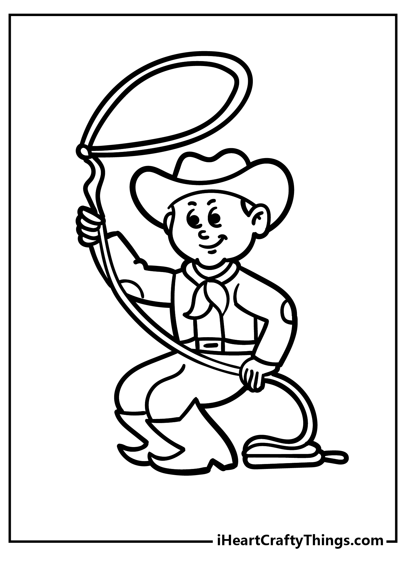 35 Cowboy Coloring Pages 100 Free Printables 