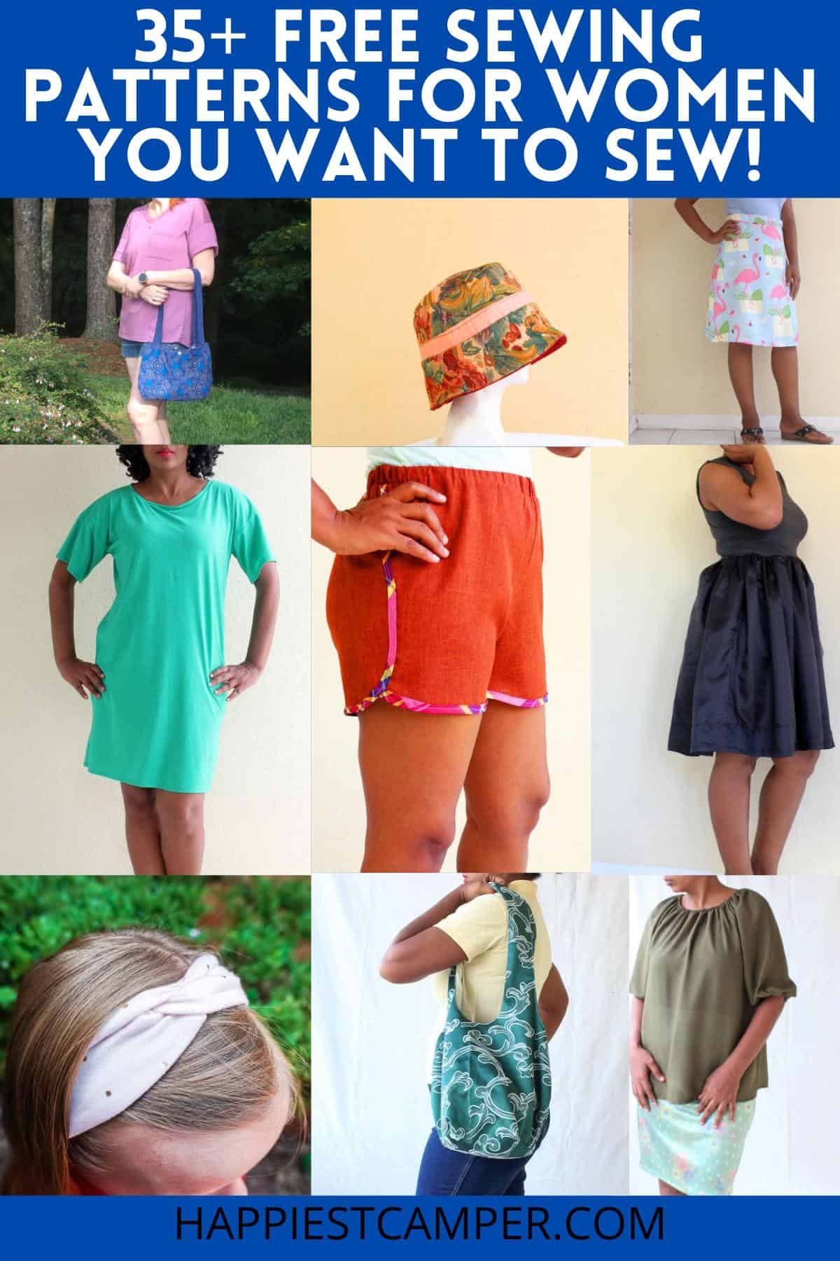 35 Free Sewing Patterns For Women You Want To Sew 