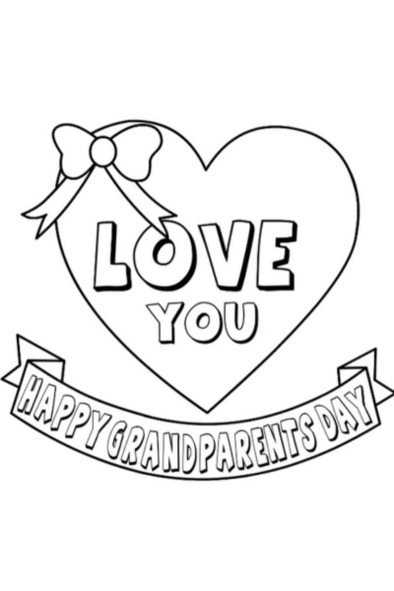 35 Grandparents Day Cards Free Printable Parade