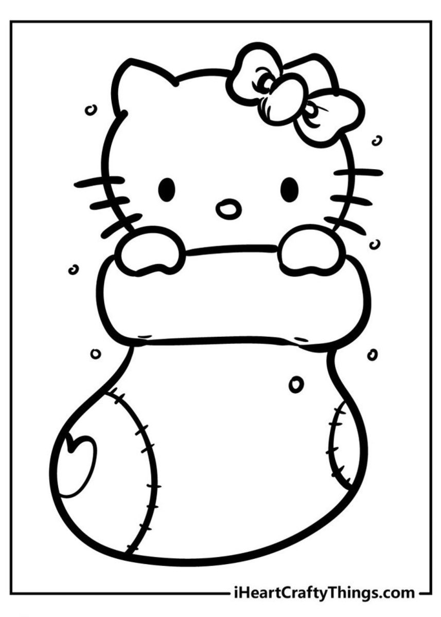 Free Hello Kitty Coloring Pages Printable