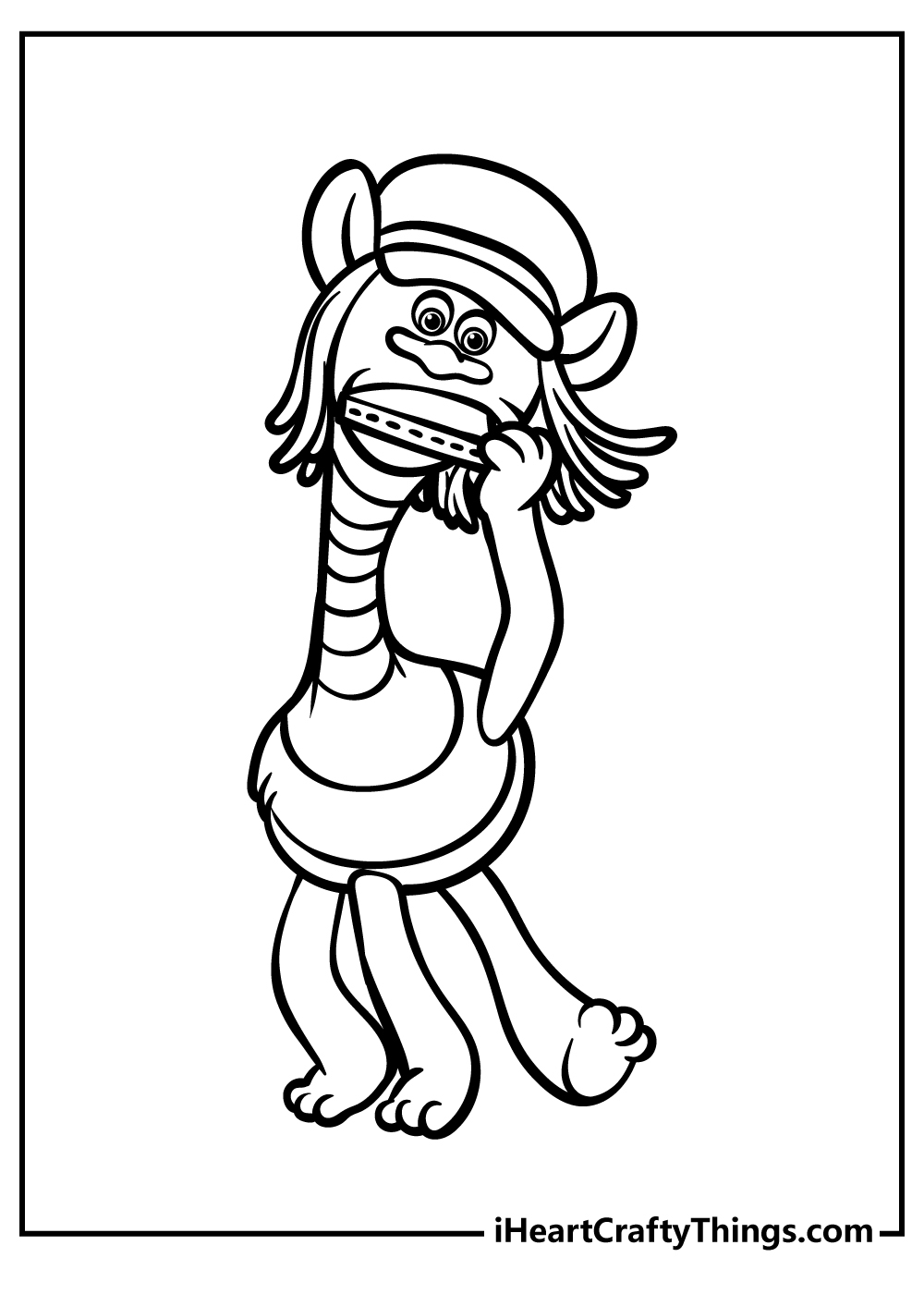 Free Printable Coloring Pages Trolls