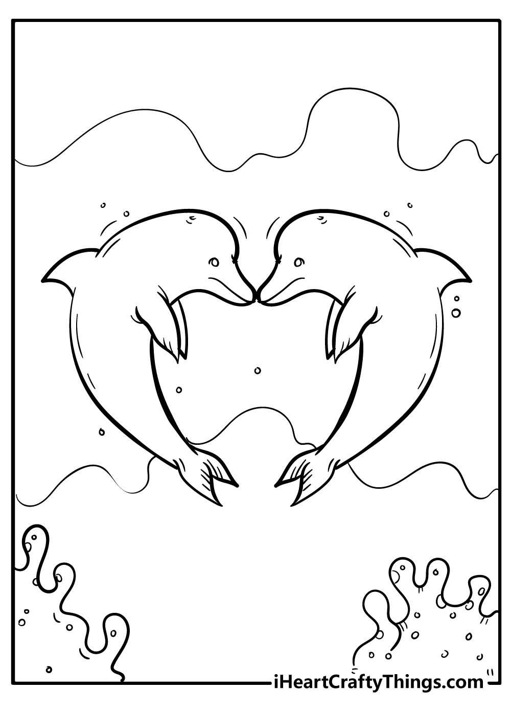 40 Dolphin Coloring Pages 100 Free Printables 