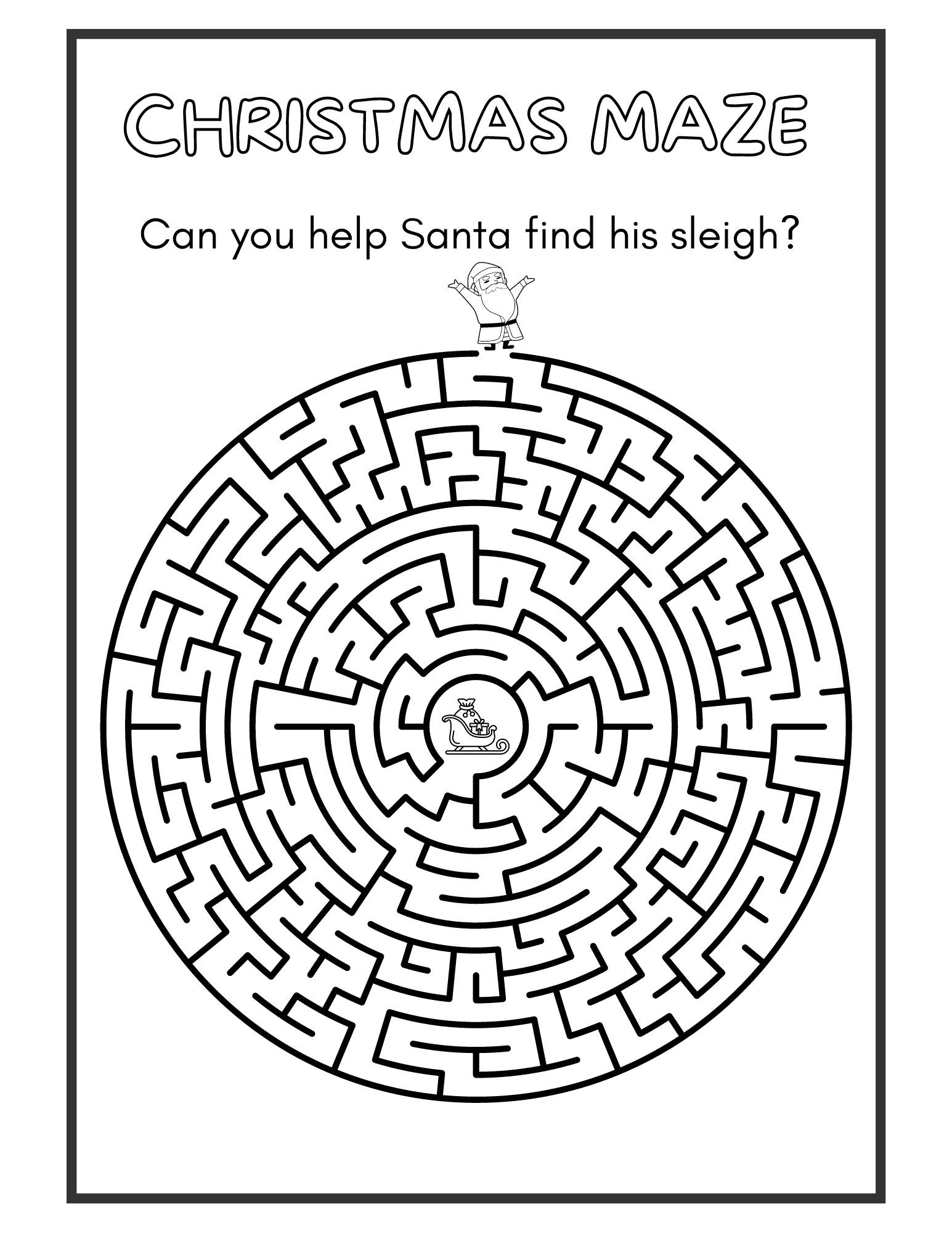 40 Free Christmas Printables U0026 Activity Sheets For Kids 