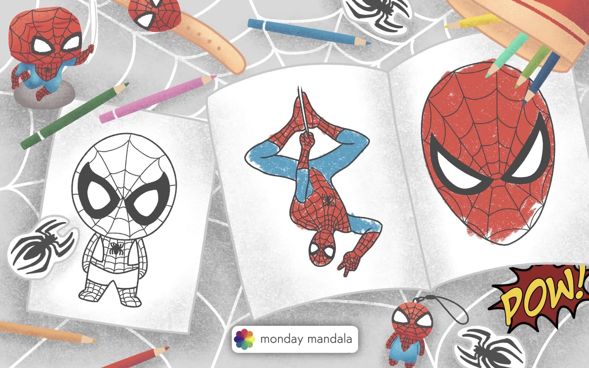 Spiderman Coloring Pages Free Printable