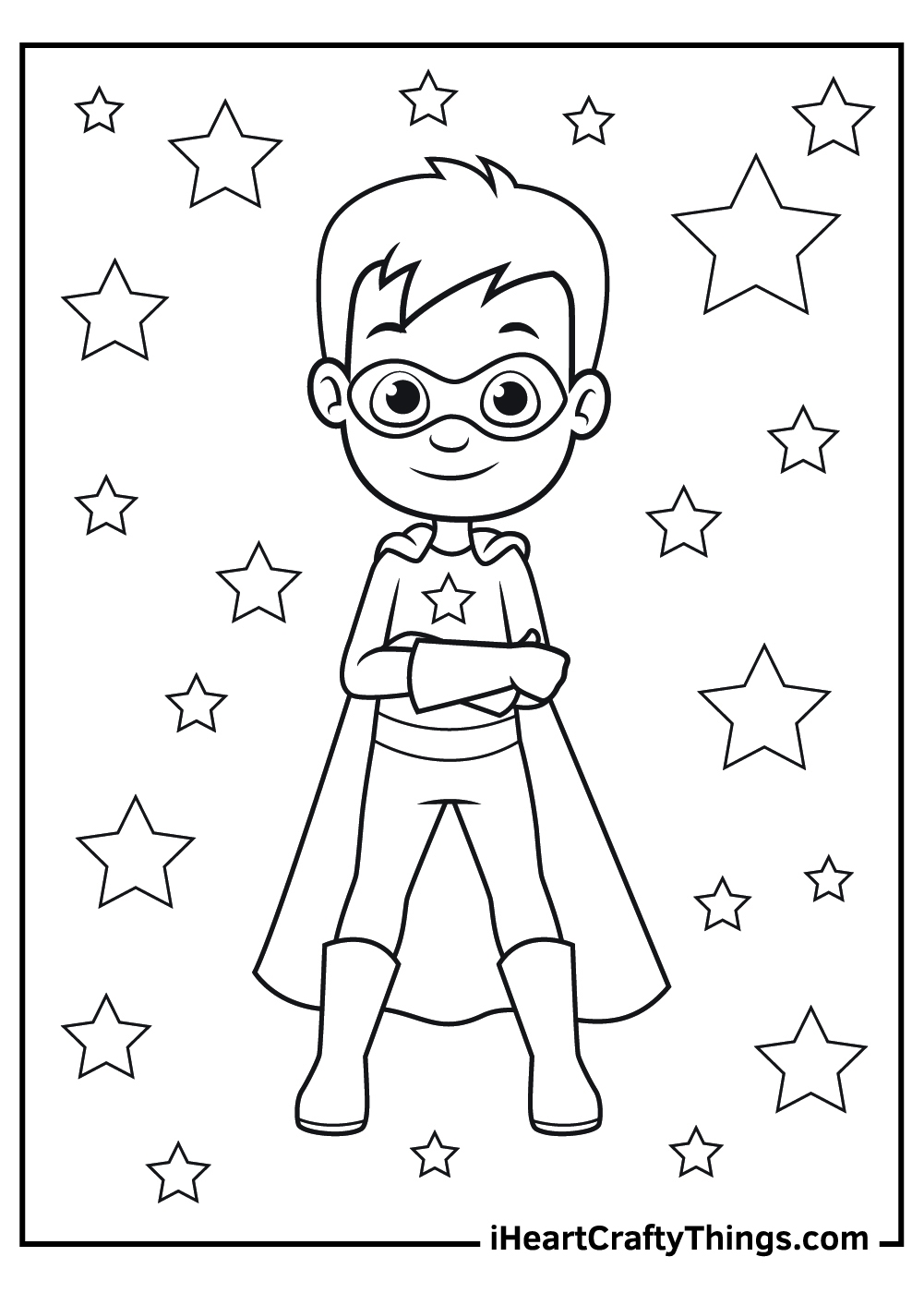 Free Printable Super Hero Coloring Sheets