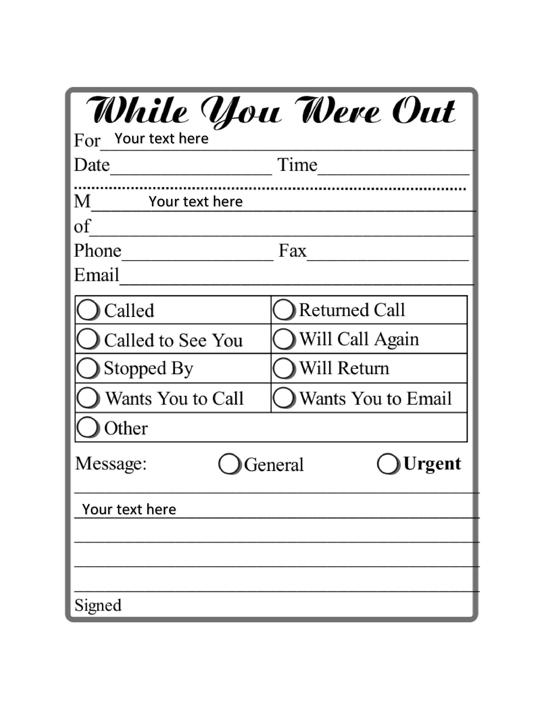40 Voicemail Greetings U0026 Phone Message Templates Business Funny 